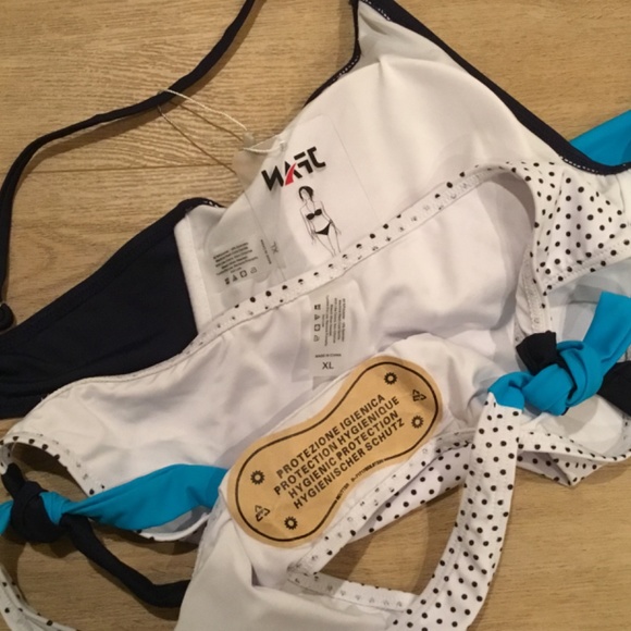 NWT Jfan Push Up Twist Front Bikini Set Size XL - Picture 4 of 4